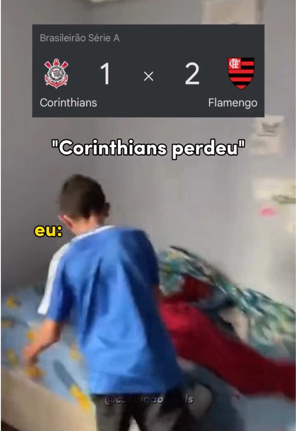 PRA COMEÇAR A SEMANA BEM!!!🦅🤡 . . #Corinthians #corinthiansedit #jogodocorinthians #yurialberto #CORINTHIANSxFLAMENGO 