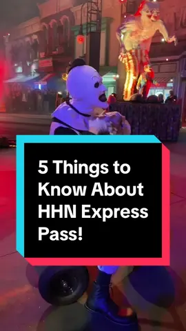 🎃 5 Things to Know About UNIVERSAL EXPRESS at Halloween Horror Nights 👻 ✅ Regular = 1x per maze/ride ✅ Unlimited = $40 more = repeat scares! ✅ Without it, good luck hitting all 8 mazes, Terror Tram + shows 😅 ✅ Gets you into an empty Super Nintendo World (closes at 10) ✅ Works on rides + early entry to the The Purge, Dangerous Waters seating! Prices fluctuate! #HHN #UniversalExpress #HalloweenHorrorNights #HHNHollywood  #creatorsearchinsights 