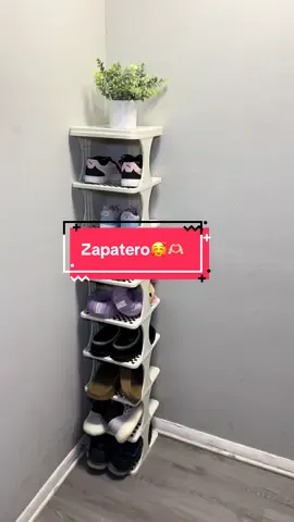 Me encanta!! Utiliza menos espacio🥰🫶🏻👟 #tiktokshop #zapatero #shoerackorganizer #organizer #shoes 