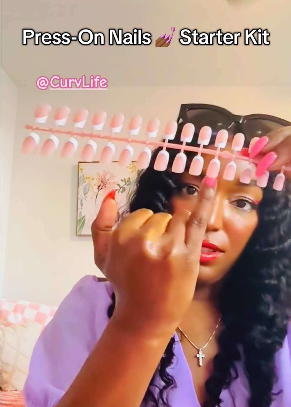 French Tip Press-On Nails Starter Kit - 150pcs CurvLife X-Pro Soft Gel Tips with Pre-Applied Primer, Matte & Glossy Top Coat, Solid Nail Glue Gel, UV LED Lamp, Nail File, Brush & Tools | Easy DIY Extension. My LIVE my side hustle showing you all my tiktok shop goodies  Kit for Beginners, Salon-Quality Nails at Home #pressonnails  #curvlife  @Curvlife #LIVEIncentiveProgram #SideHustleLIVE #PaidPartnership 