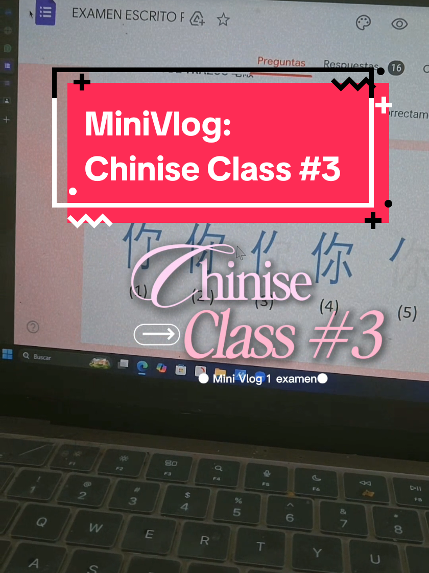 ✨ Vlog– Clase de Chino 3 ✨Hoy viví una experiencia única en mi clase de chino número 3. Tuvimos tanto examen escrito como examen auditivo, y me di cuenta de que nos estaban evaluando todo lo que hemos aprendido hasta este momento. Fue retador, pero también increíble, porque pude poner en práctica todo el esfuerzo, la dedicación y la constancia que he mantenido en estas semanas. He puesto mucha atención en clase y he cumplido con todas las tareas, así que espero sacar un buen puntaje. Más allá de la calificación, me siento orgullosa porque estoy viendo resultados y avanzando en este hermoso camino de aprender un nuevo idioma. 🌸📚 #Chinese #Aprendo #LanguageLearning  #Lenguajes #studying 