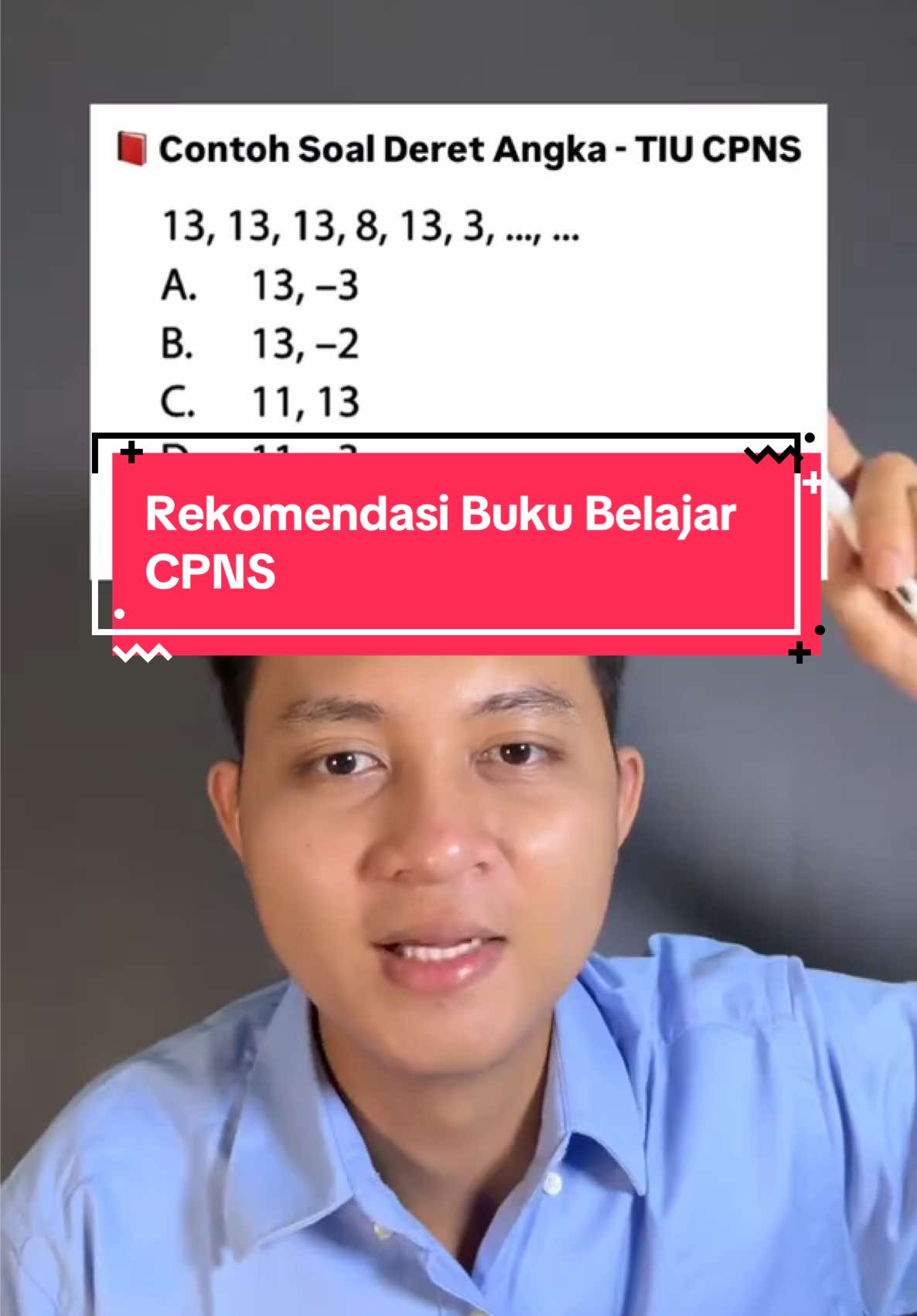 Perbanyak latihan soal agar terbiasa menjawab soal tes CPNS 2026. Latihan Pakai Buku Paten Lengkap dengan Soal + Pembahasan + Prediksi Soal CPNS 2026 ✅✅ 