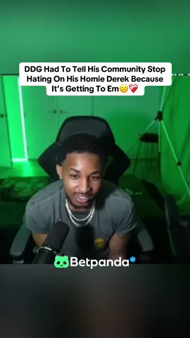DDG Had To Tell His Community Stop Hating On His Capaholic Homie Derek Because It’s Getting To Em☹️❤️‍🩹#ddg #derekking #fyp #clips #emotional @DDG  