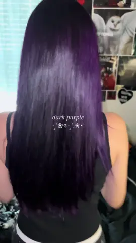 done by me ˃̵ᴗ˂̵ its like my fav color now 🍇  #inspo #fyp #hair 