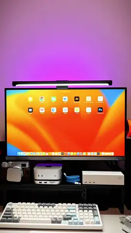 💡Đèn treo màn hình máy tính💡 với núm điều chỉnh độ sáng. Là món đồ bắt buộc phải có nếu thường xuyên làm việc buổi tối. Không chỉ decor góc làm việc mà còn thực sự có tác dụng bảo vệ mắt #dentreomanhinh #denbaovemat #gocsetup 