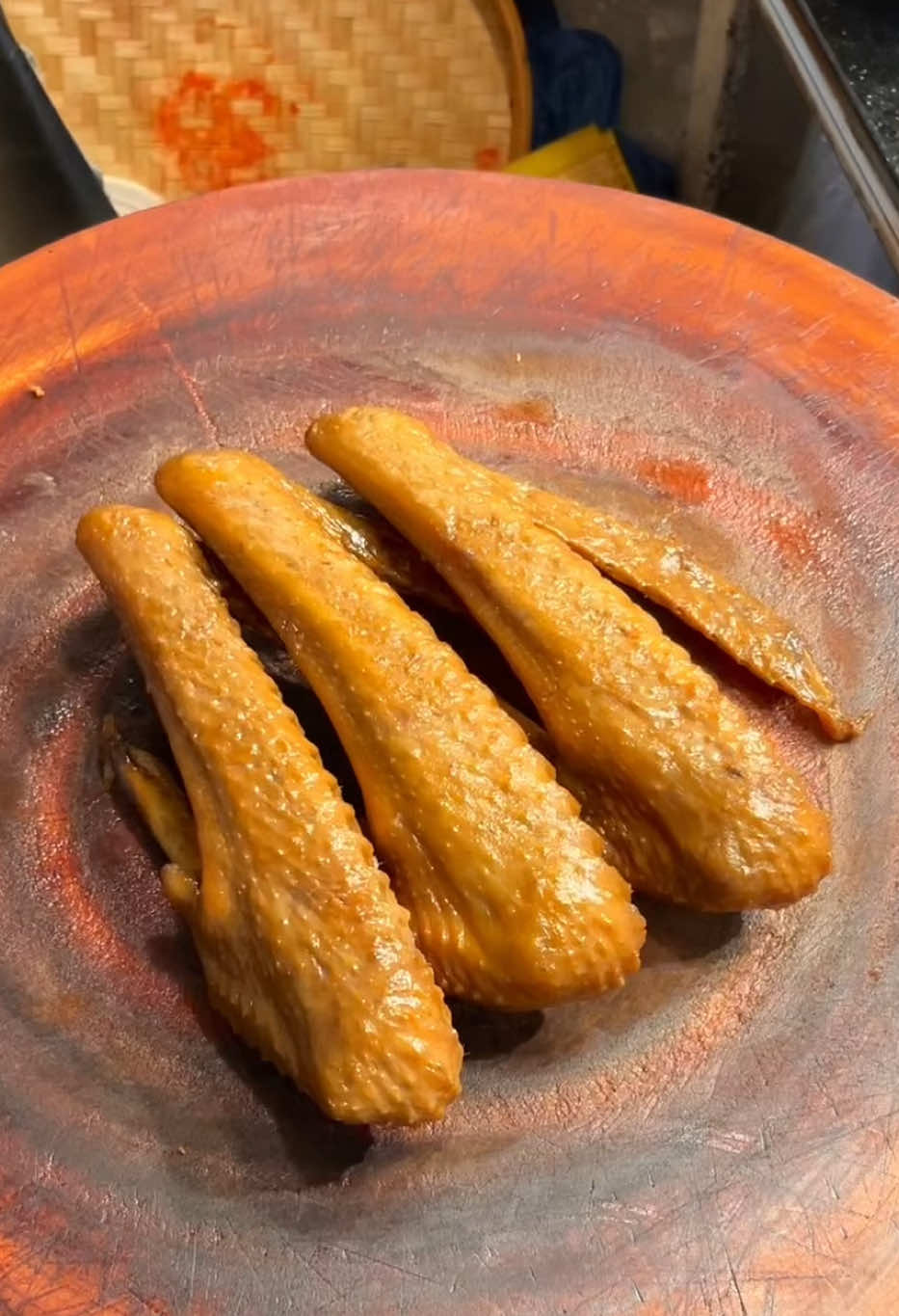 Yummy 😋 Braised Goose Wings Cutting 🔪Knife Skills. #satisfying #food #knifeskills #yummy #usa 