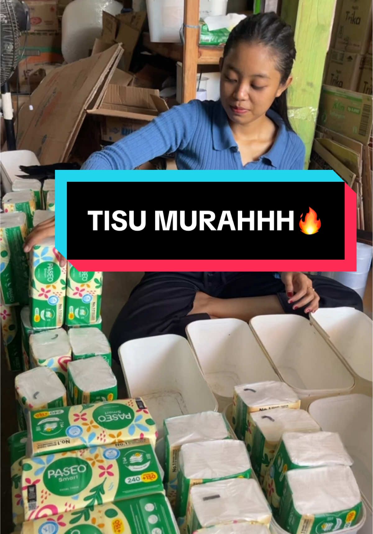 cuman 32rb aja udah dapat 4pack#promo #paseo #tisuemurah #fypage #tisue 