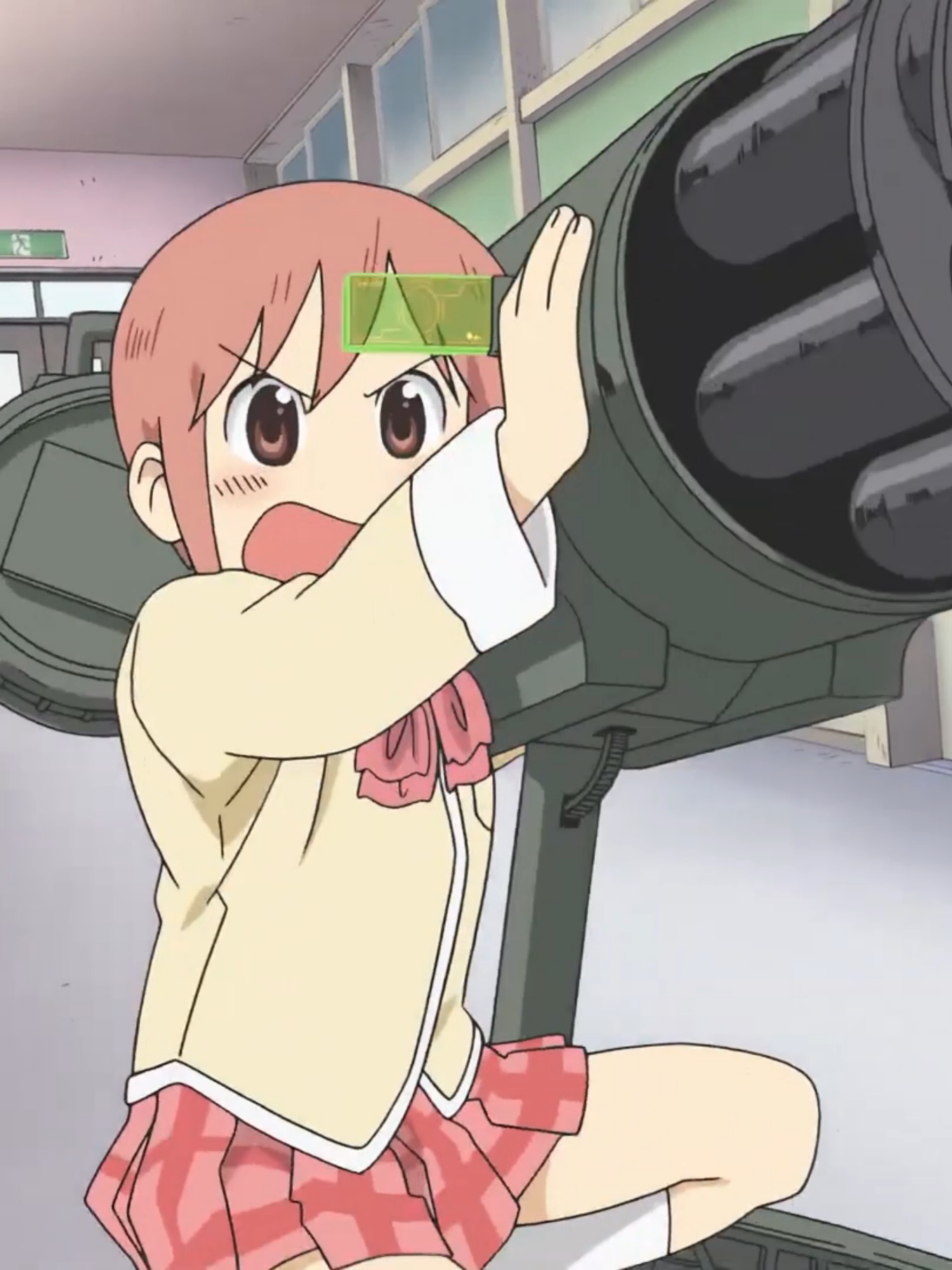 is this tuff in phillie? #nichijou #animeedit #fyp #amv #anime