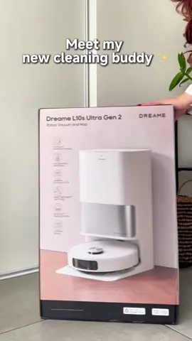 Meet my new cleaning upgrade — the L10S Ultra Gen2. Vacuuming, mopping, self-emptying… it does it all so I don’t have to. 🙌 And guess what? 🍁 Fall Promo is coming soon. Perfect timing. 📷:@Esther bbt  #Dreame #dreametech #CleanTok #robotvacuum #floorcleaning #dreamel10sultragen2 #asmr #unboxing 