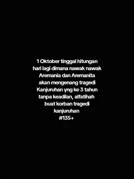 🥹🦁💙 #aremania #tragedikanjuruhan #1oktober2022 #135 #sepakbolaindonesia 