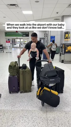 10 months old with global entry and a passport with a handful stamps ☺️ Will be sharing tips on flying with a baby soon! ✈️👶🏼 #flyingwithababy #familytravel #iknowball 