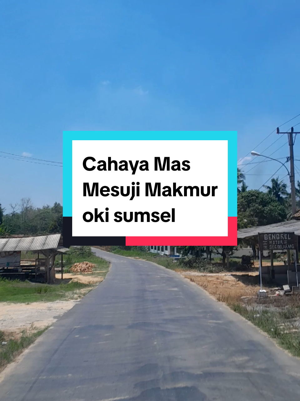 Cahaya Mas,Mesuji Makmur, Oki, Sumsel 😁👋😁 halooo semua ada yg kangen daerah ini? atau malah tinggal disini? tulis di kolom komentar guys 😁 silahkan buat salam salam nya ya 😁👍 #cahayamas #mesujimakmur #okisumsel #mesujimakmur_oki #vloggeroleng 