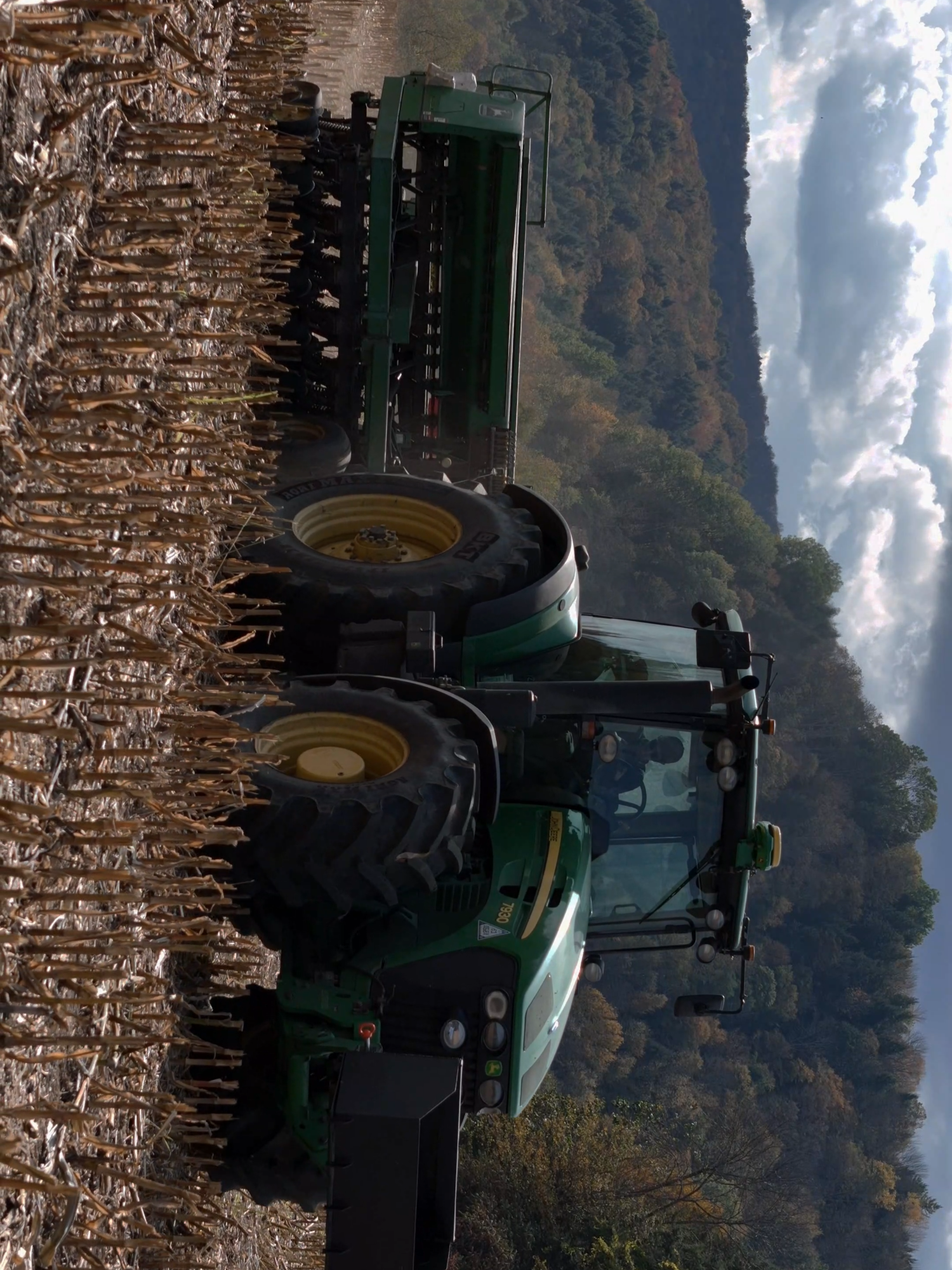 Milwaukee Packouts always coming in clutch!🥰@milwaukeetool #johndeere #fall #farming #drone #vermont #fyp