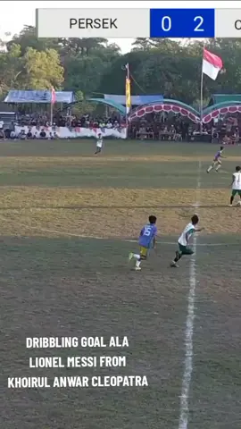 Lionel messi dribbling mode by khoirul anwar cleopatra fc #promomakangajian #ockystudio #gelorapaserjaya #kadessupercup2025 