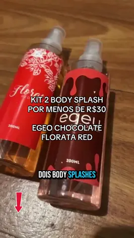 Os melhores body splash do TikTok shop  #bodysplash #florattared #egeochoc 