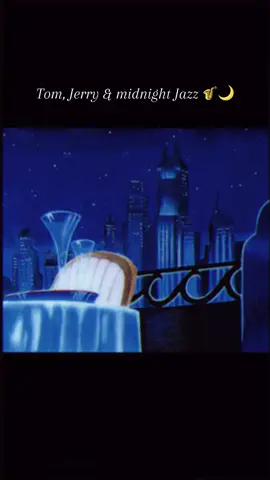 Tom & Jerry pt 2 🎺 #fyp #jazztok #tomandjerry #nostalgia #latenight 