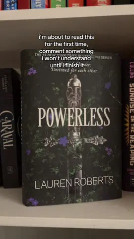nervous but excited for this one🫣 #powerlesslaurenroberts #powerless #BookTok #bookish #bookishthoughts 