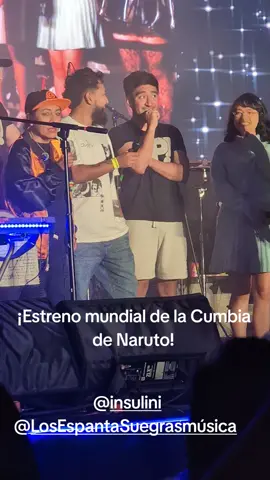 Estreno mundial de la Cumbia de Naruto de Insulini y los Espantasuegras (ya disponible en Spotify)