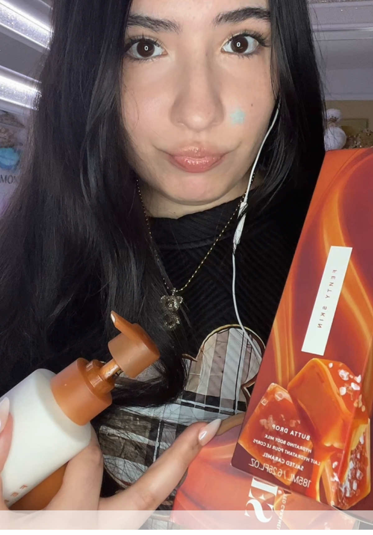 Bought this for $70 now they’re 45 🥲 so I got my backup restocked 😍🤭 #fentybeauty #fentyskin #buttadrop #saltedcaramel #lotion #bodymilk #whippedcream 