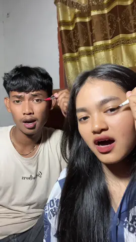 Tutorial makeup😭#trendeyeliner #makeup 