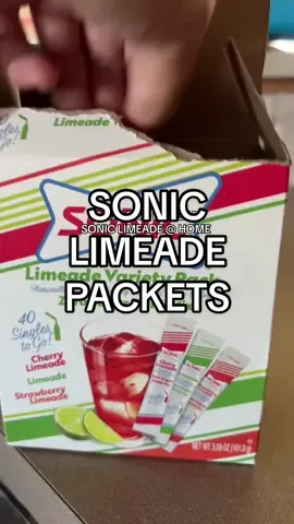 These @SONIC Drive-In limeade packets are life changing ✨  #zerocalorie #tiktokshopfinds #drinksathome 