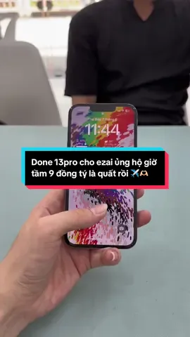 Done 13pro cho ezai ủng hộ giờ tầm 9 đồng tý là quất rồi ✈️🫶🏻 #mhapple #iphone #xuhuong2025 