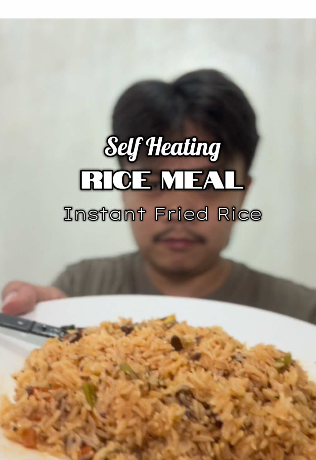 Replying to @Nicole Durias Self Heating Rice Meal Instant Fried Rice  #selfheatingricemeal #instantfriedrice #kitchen #cooking #mrsquirrelselfheatingricemeal 