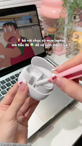Có 36 🐠 mà vệ sinh được tất tần tật thiết bị công nghệ luôn á #unboxwithvie #laptopcleaning #fyp #muataitiktok #xuhuong 