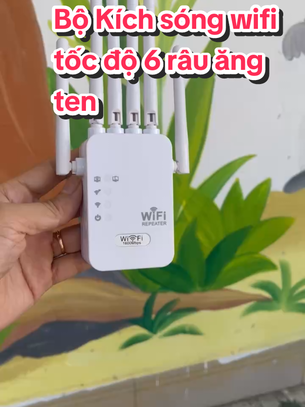 Bộ Kích sóng wifi tốc độ 6 râu ăng ten, kết nối xa, kích sóng xuyên tường #xuhuong #dodungtienich #xuhuongtiktok #bokichsongwifi #thinhhanh 