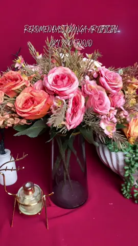Kalo mau bisa langsung chekout ya#bungacantik🌻🌼🌹 #bungaartificial #dekorasiwedding #artificialflowers #fyp 