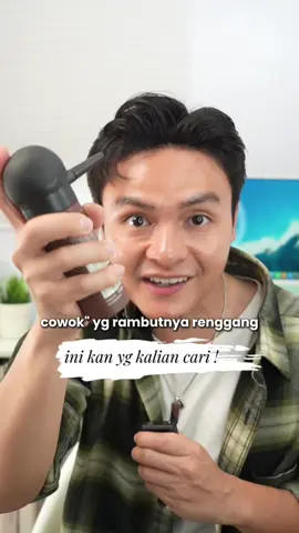 Ini kan yang kalian cari?! biar bikin rambut auto bervolume 😎!#HairFiber #AntiBotak #Stylinginstan
