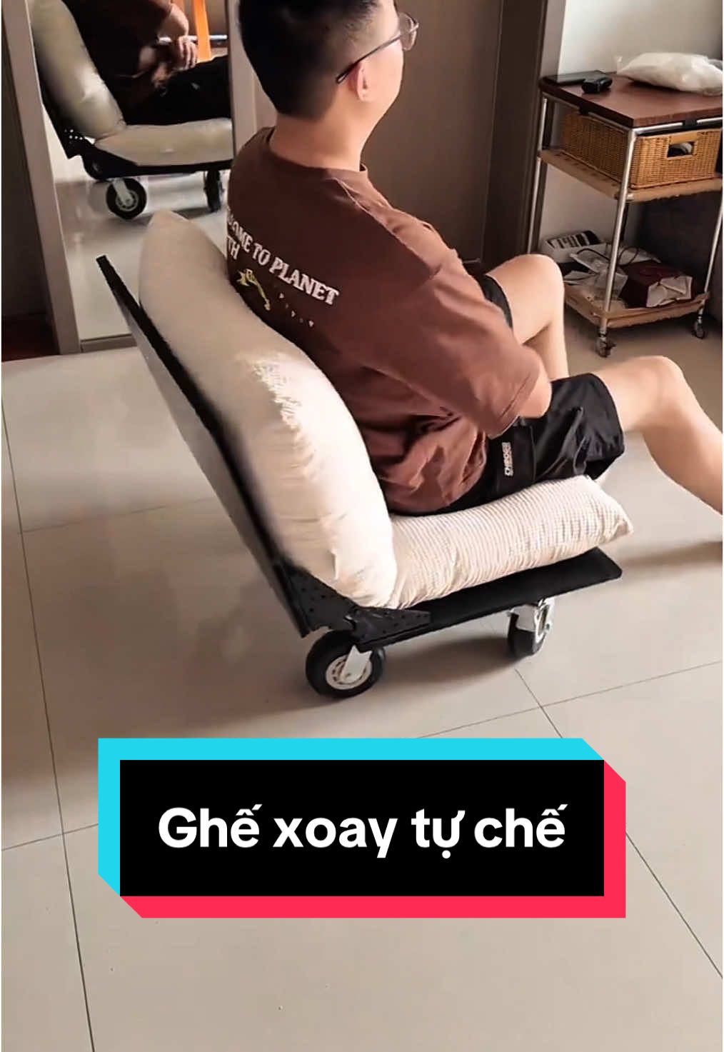 Ghế di động #DIY #noithattienich 