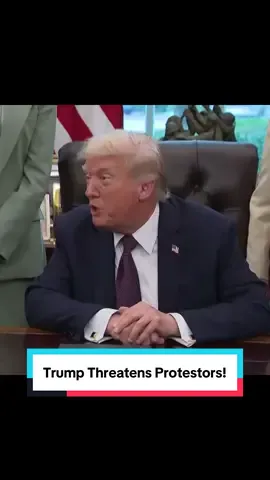 Believe Donald Trump when he tells you who he is. Believe his former cabinet officials when they tell you who he is. Donald Trump is trying to live out his darkest dreams from his first term.  #donaldtrump #protestors #dictator