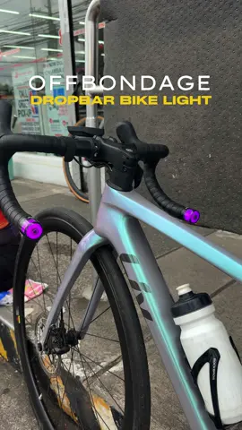 Ilaw sa dropbar? Pwede yan #offbondgagedropbarlights #dropbarlights #offbondage #siklistangtiktoker #bikelights 