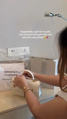 he’s always one step ahead🥹🫶 thank you for everything✨ #charlesandkeith #bag 