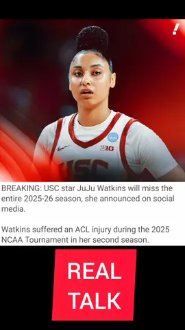 Not what I wanted to hear 🤦🏿‍♂️#sports #jujuwatkins #basketball #ncaa #WNBA 