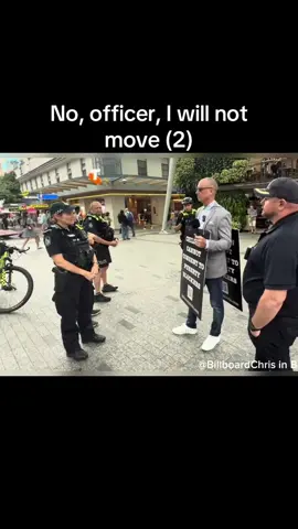 No, officer, I will not move (2)