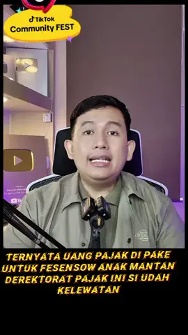 mantan derektorat pajakembiayai fesensow anaknya #viralkorusilagi #fesensowdibiayaihasilkorupsi #fyppppppppppppppppppppppp 