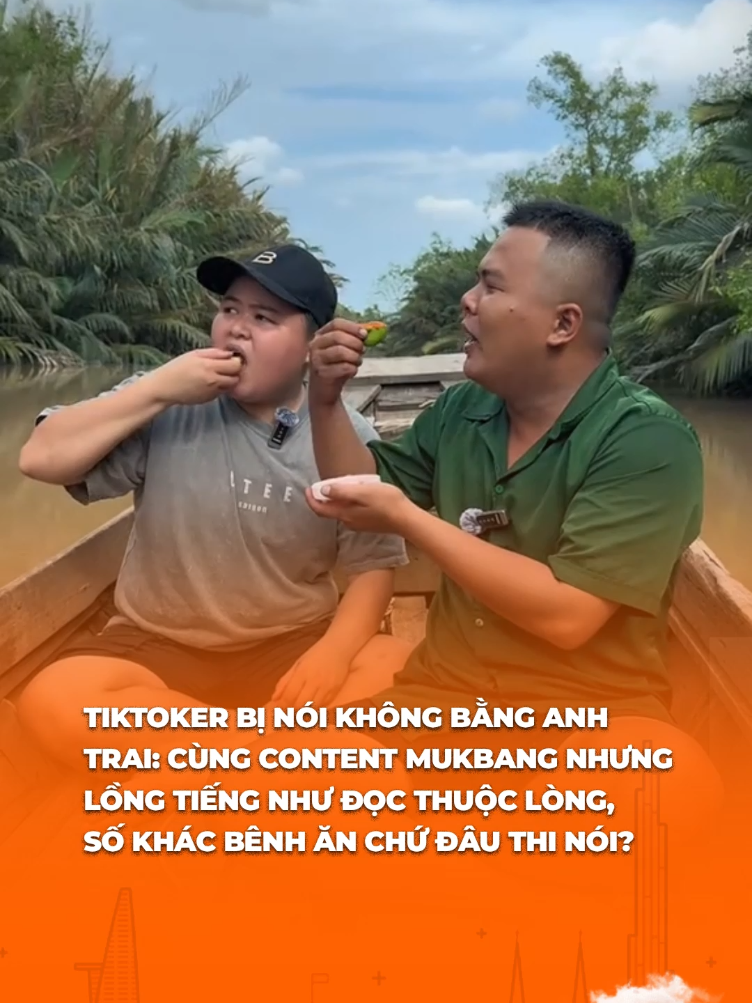 Mặt Bự Thích Nấu Ăn bất ngờ bị so sánh không bằng anh trai, CĐM khắt khe quá không? #yan #yan45s #tiktoknews #tiktokgiaitri #foodreview #matbuthichnauan