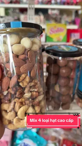 Mix siêu hạt macca , hạnh nhân, hạt điều, óc chó #hatdinhduong #hatmixdinhduong 