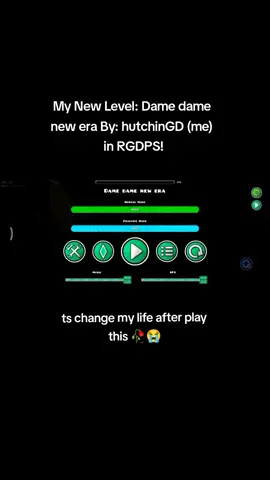 Dame dame new era | By hutchinGD | RGDPS #fyp #foryou #rickgdps #gd #gdpseditor22 #gdpseditor2 #rgdps #geometrydash #brainrot #?tungtungsahur #ts 