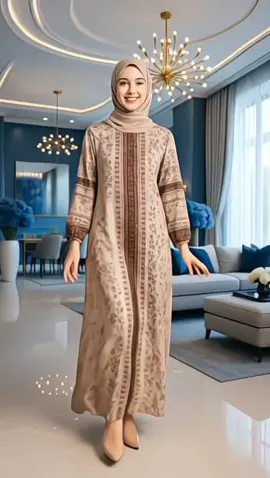 Anisa Dress Gamis Rayon Terbaru Muslimah Lengan Balon #GamisMuslimah  #DressRayon  #FashionLebaran  #GamisModern  #YayoeHijab 