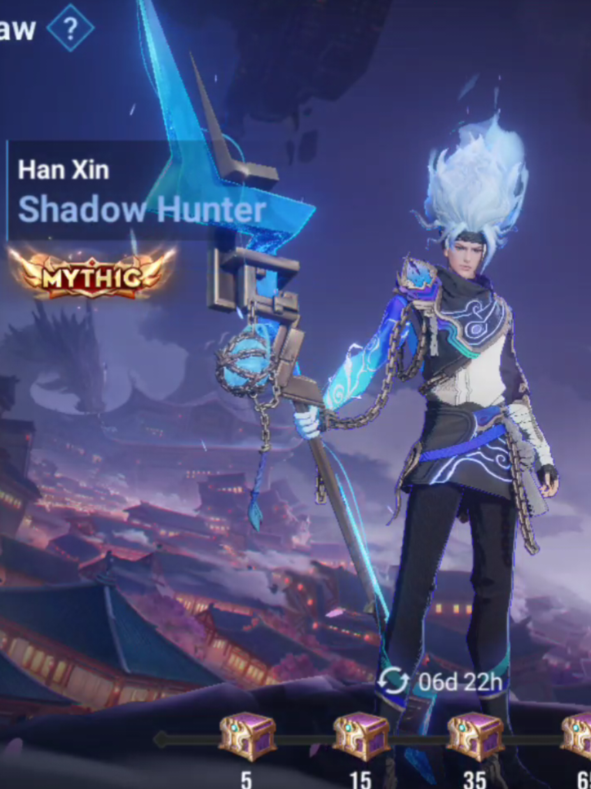 why not me? 🥲 #honorofkings #hok #hokstudio #hanxin #mythicskin 