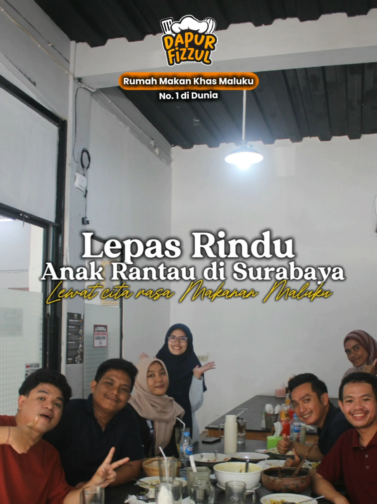Mahasiswa rantau di Surabaya, lepas rindu kampung dengan cita rasa Maluku di Dapur Fizzul🤩🥰 #surabaya #kulinernusantara #dapurfizzul #jakarta #papeda 