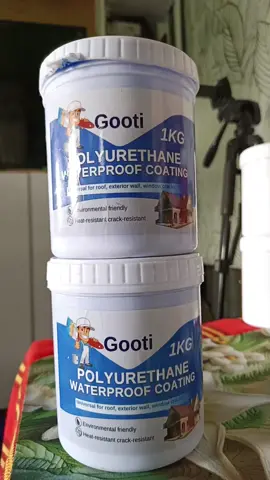 gooti polyurethane waterproof coating