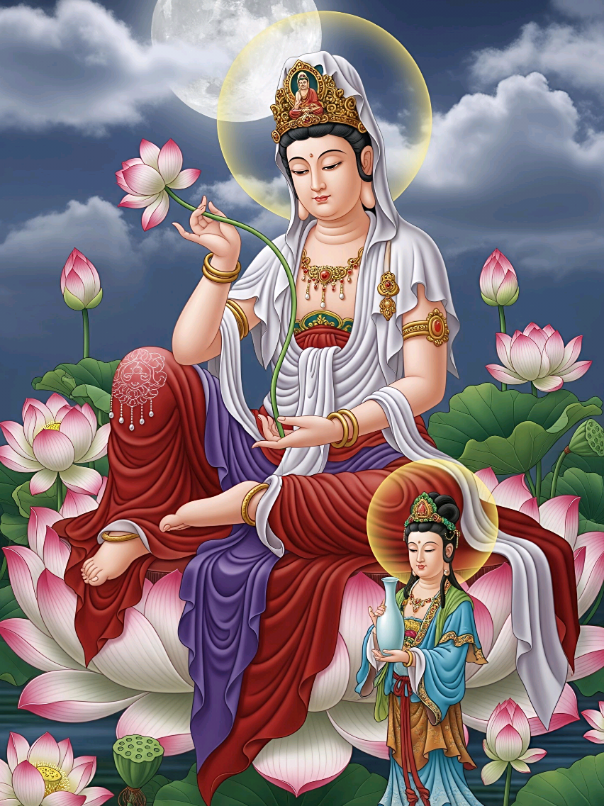 Quan Thế Âm Bồ Tát có vô số hình tướng, nổi bật là 