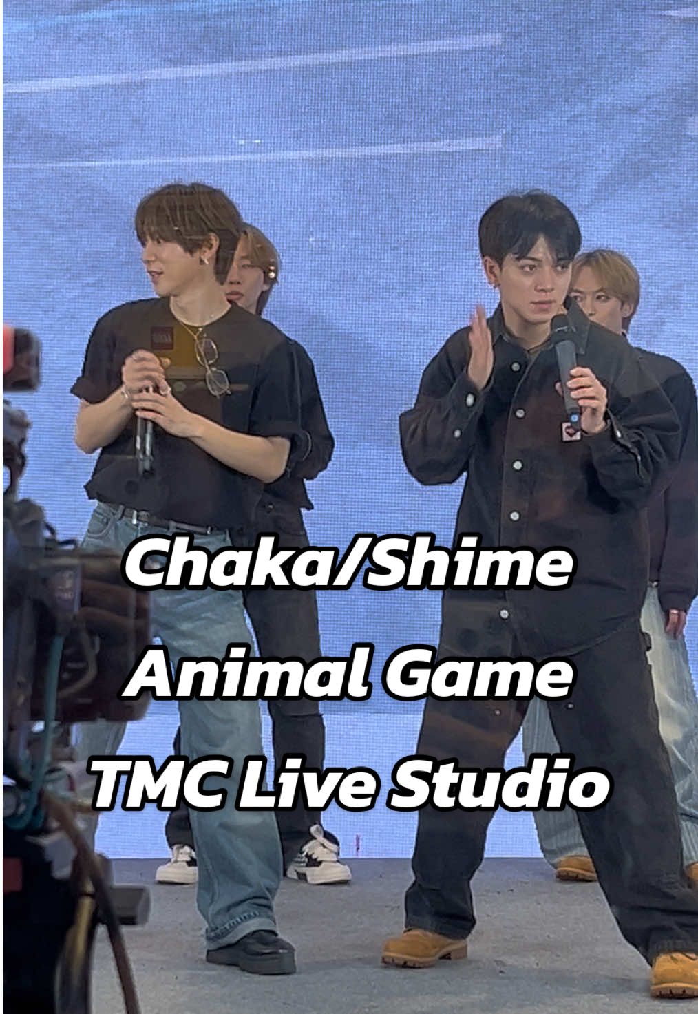 Chaka/Shime เกมหมูหมากาไก่ ตลกม้ากกก🤣🤣 @Travis Japan #travisjapan #tmclivextravisjapan #travisjapanbkk2025 