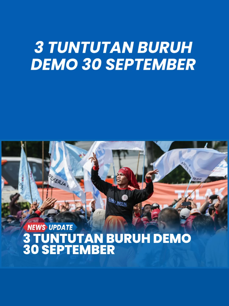Demo Buruh di DPR 30 September Tuntut Kenaikan Upah hingga Hapus Outsourcing #tribunjateng #jaditahuberkattribun #matalokalmenjangkauindonesia 