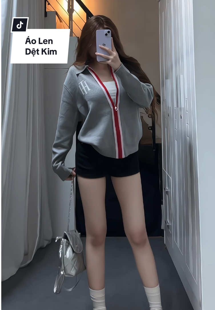 Áo len dệt kim #htique #aolendetkim #aolendetkimnu #aonuhottrend #thaosuneo 