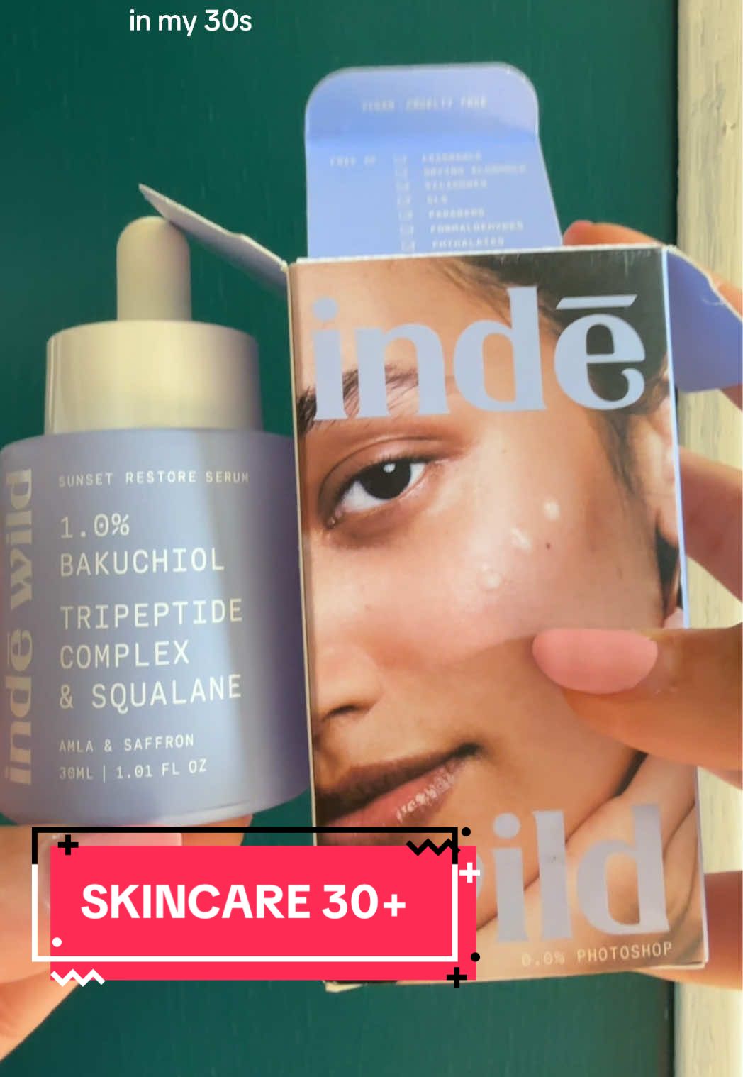 I’m not an expert but I’ve been using @indē wild US Bakuchoil serum for a couple years now and I CANNOT live without it!!  #skincare #skincareroutine #serum #nightserum 